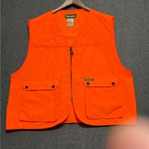 Remington Vibrant Orange Quilted Hunting Vest Size L/XL